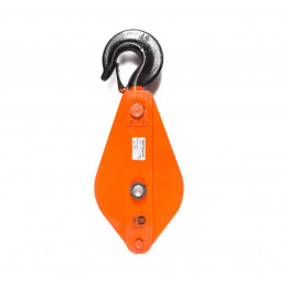 Блок монтажный с крюком TOR HQG(L) K3-32,0 т 3 ролика