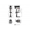 Вертикально-сверлильный станок Optimum OPTIdrill DH 40BV (380В)