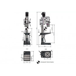 Вертикально-сверлильный станок Optimum OPTIdrill DH 32GSV