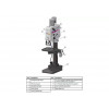 Вертикально-сверлильный станок Optimum OPTIdrill DH 55V
