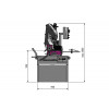 Полуавтоматический ленточнопильный станок Optimum OPTIsaw SD 351AV