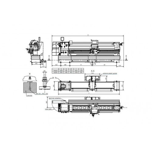 Токарно-винторезный станок Optimum OPTIturn TH 6620D