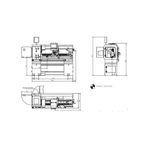 Токарно-винторезный станок Optimum OPTIturn TM 4010