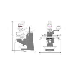Вертикально-фрезерный станок Optimum OPTImill MF 4-B