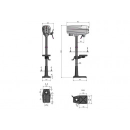 Вертикально-сверлильный станок Optimum OPTIdrill DP33