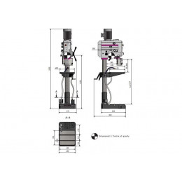 Вертикально-сверлильный станок Optimum OPTIdrill DH 35V