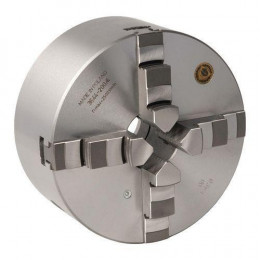 Четырехкулачковый токарный патрон Optimum BISON Camlock, литой Ø200 мм DIN ISO 702-2 № 4 (Camlock)