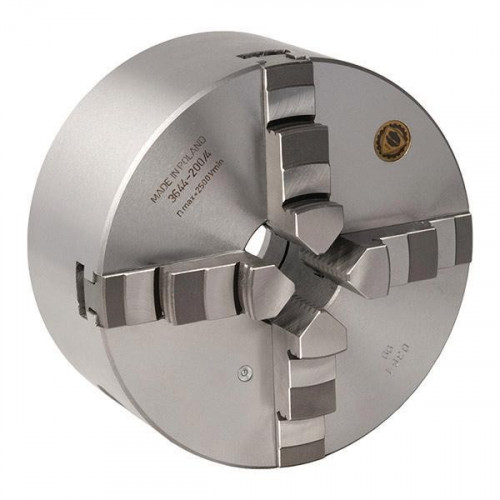 Четырехкулачковый токарный патрон Optimum BISON Camlock, литой Ø200 мм DIN ISO 702-2 № 5 (Camlock)