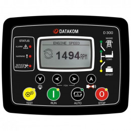 Контроллер для генератора Datakom D-300 MK2 (MPU, J1939, подогрев дисплея)