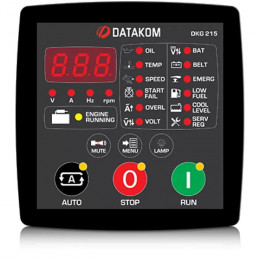 Ручной и удаленный запуск генератора Datakom DKG-215