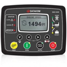 Автоматическое переключение сети Datakom DKG-329 с синхроскопом