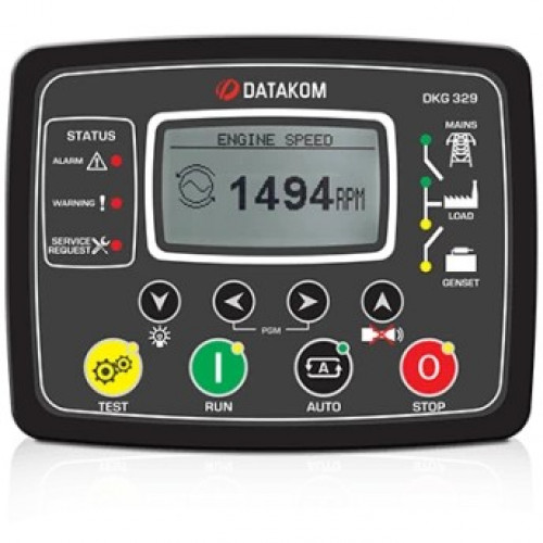 Автоматическое переключение сети Datakom DKG-329 с синхроскопом