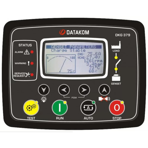 Контроллер управления генератором постоянного тока Datakom DKG-379-POWER-MPU