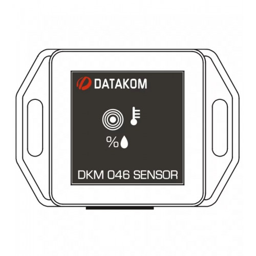 Контроллер температуры и влажности Datakom DKM-046 с дисплеем и релейными выходами