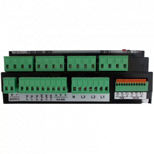 Анализатор сети Datakom DKM-430 PRO, 30вх ТТ, 24вх пред, 1.9” LCD, RS-485, USB/Device, 2-вх, 2-вых, DC