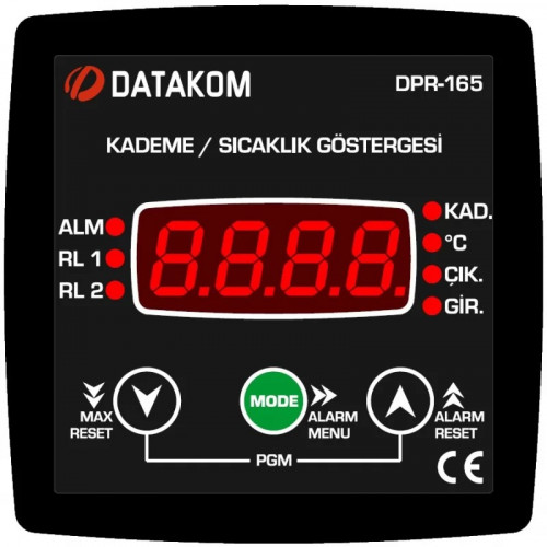 Индикатор шага трансформатора Datakom DPR-165