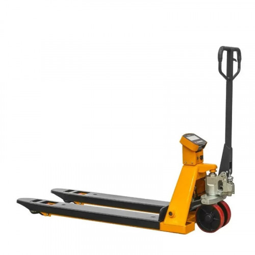 Гидравлическая тележка с весами (рохля) SMARTLIFT BFC25 (г/п 2500 кг, 1150x570 мм, PDP)