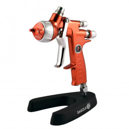 Краскопульт с электронным манометром Sagola 4600 DIGITAL Clear с соплом 1.3