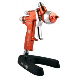 Краскопульт с электронным манометром Sagola 4600 DIGITAL Clear с соплом 1.3