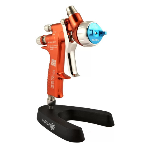 Краскопульт с электронным манометром Sagola 4600 DIGITAL Aqua с соплом 1.3