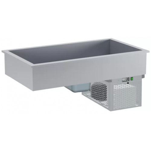 Салат-бар холодильный встраиваемый drop-in 4*GN1/1 Kocateq DM94930.4