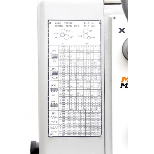 Универсальный токарно-винторезный станок METAL MASTER Z46150 DRO RFS