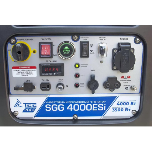 Бензогенератор инверторный TSS SGG 4000ESi