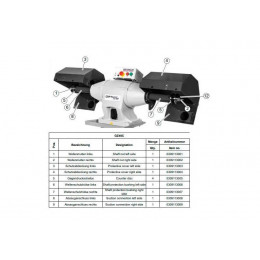 Полировальный станок Optimum OPTIpolish GZ 40P
