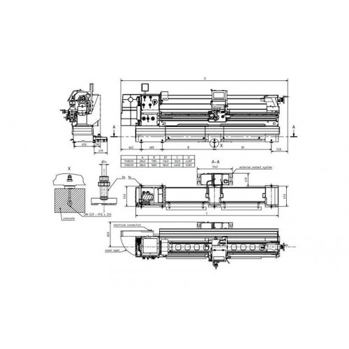 Токарно-винторезный станок Optimum OPTIturn TH 8030D
