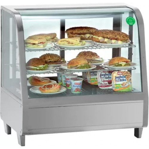 Витрина холодильная настольная Koreco RTW 100L silver