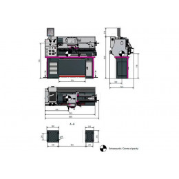Токарно-винторезный станок Optimum OPTIturn TH 3309 DPA