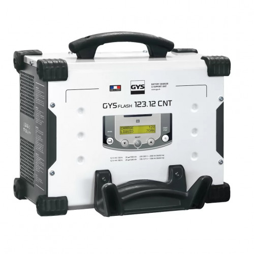 Зарядное устройство GYS Gysflash 123.12 CNT FV (12 В, 2000 Вт, 120 А, 6,5 кг)
