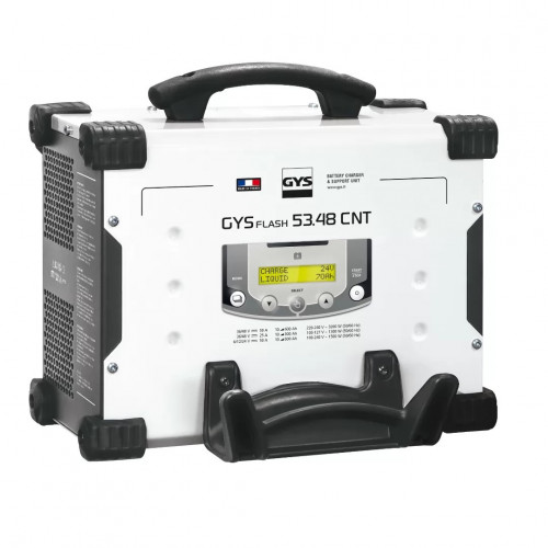 Зарядное устройство GYS Gysflash 53.48 CNT FV (6/12/24/36/48 В, 1500/3200 Вт, 50 А, 6,5 кг)