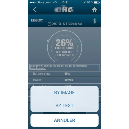 Тестер аккумуляторов GYS BTW 300 DHC с bluetooth