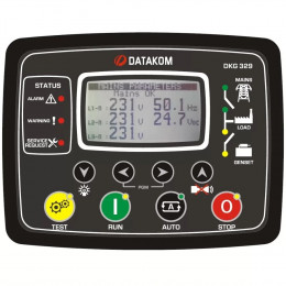 Контроллер для генератора Datakom D-500-LITE-MK2 (MPU, J1939)