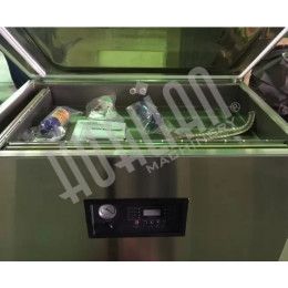 Напольный вакуумный упаковщик DZQ-1000/2L (нерж., газ)