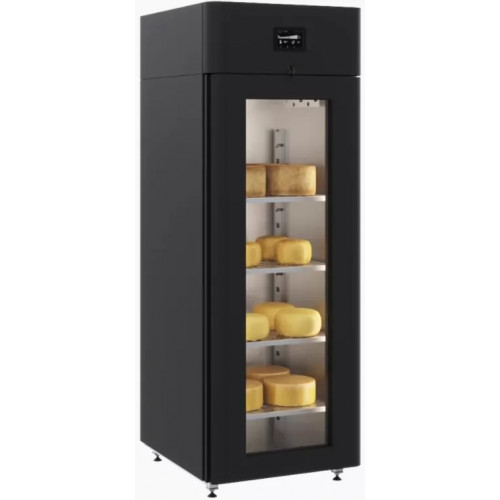 Шкаф холодильный Polair CS107 Cheese Black