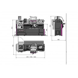 Токарно-винторезный станок Optimum OPTIturn TH 4610D