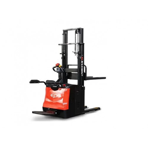 Штабелер электрический самоходный EP Equipment ES16-RS PROFESSIONAL (LI-ION, 3F550, с платформой и поручнями)