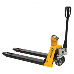 Гидравлическая тележка с весами (рохля) SMARTLIFT BFC25 (г/п 2500 кг, 1150x570 мм, RDP)