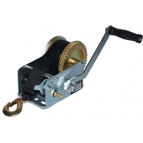 Лебедка ручная барабанная TOR ЛН-1200W (LHW) 0,5 т, длина ленты 20 м