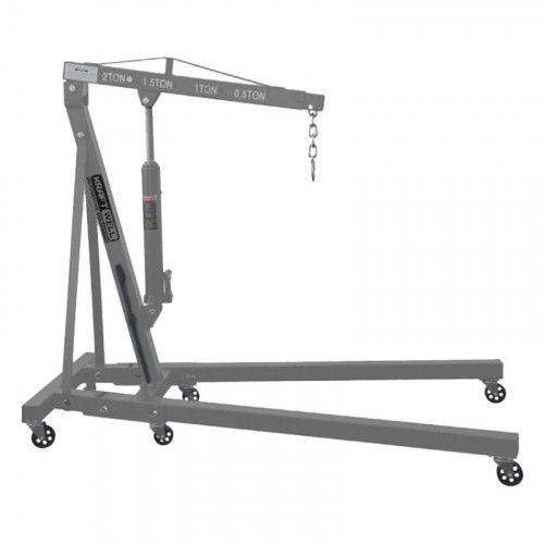 Кран складной KraftWell KRWCA2 2000 кг однотактный