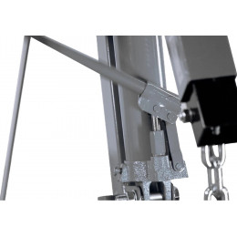 Кран складной KraftWell KRWCA2 2000 кг однотактный
