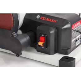 Ленточно-дисковый шлифовальный станок BELMASH BDG 100/152L