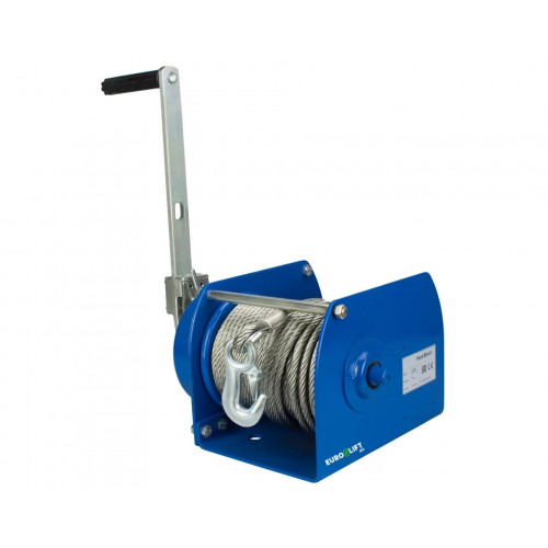 Лебедка ручная барабанная Euro-lift CHW-3.0 3200 кг 40 м