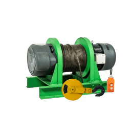 Лебедка электрическая Euro-lift KCD 1000/2000 кг, 100/50 м, 380В
