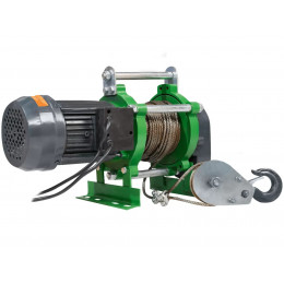 Лебедка электрическая Euro-lift KCD 500/1000 кг, 30/15 м, 220В