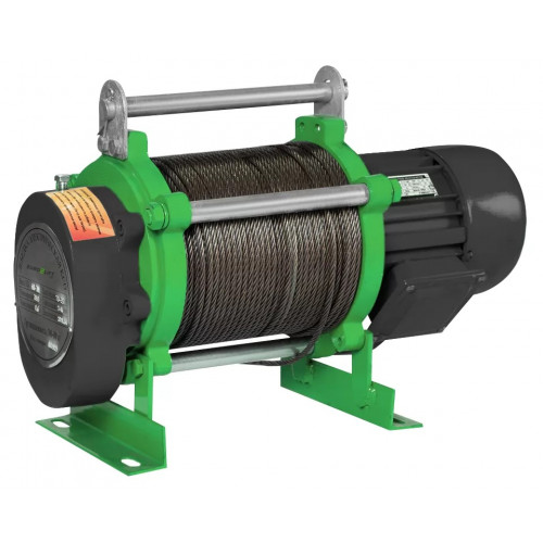 Лебедка электрическая Euro-lift KCD 500/1000 кг, 70/35 м, 220В