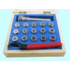 Патрон цанговый CNIC 100L-ER25-15PCS с хвостовиком цилиндрическим С25 с набором цанг ER25 из 15шт d2-16мм