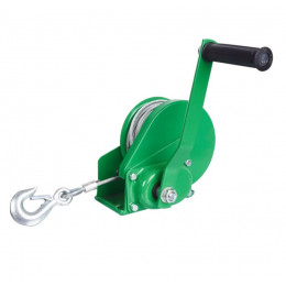 Лебедка ручная барабанная Euro-lift AHW1800, тормоз, 5 кг